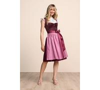 Dirndl ROYCE - Krüger Madl - 60 cm - 412570-060-0090 Bordeaux - Gr. - 36