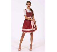 Dirndl SANNA % - Krüger Madl - 50 cm - 407851-000-0090 Rot/Rot - Gr. - 42
