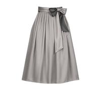 Dirndl Schürze Trachtenrock Damen Knielang 65 cm Dirndlschürzen Mit Schleife Dirndlschürze Große Größen Trachtenkleid Lang Dirndl Rock Unterrock Faltenrock für Oktoberfest S-XXL