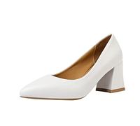 Dirndl Schuhe Damen: Flacher Absatz Pumps Beige mit Riemchen Elegant Breite Füße Trachtenschuhe High Heels 2023 Slingback Absatzschuhe Business Weite H Hochzeit Stöckelschuhe