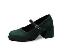 Dirndl Schuhe Damen Trachtenschuhe High Heels Pumps Elegant und Bequem Absatzschuhe Hohe Slingpumps Spangenpumps Tanzschuhe Hochzeitsgast Brautschuhe Hochzeitsschuhe Breite Füße Damenschuhe