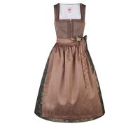 Dirndl SPIETH & WENSKY "Spieth & Wensky Dirndl Klavier", Damen, Gr. 32, N-Gr, braun, Obermaterial: 100% Polyester PES., uni, regular fit, Kleider, mit Reißverschluss (52755208-32) braun