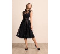 Dirndl TASMIN - Krüger Madl - 70 cm - 413172-070-0004 Schwarz/Schwarz - Gr. - 44