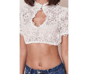 Dirndlbluse AMANDA - Finale - Krüger Collection - 028143-000-0002 Ecru - Gr. - 30