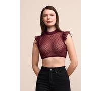Dirndlbluse BAHAR - Krüger Madl - 314270-000-0090 Bordeaux/Bordeaux - Gr. - 30