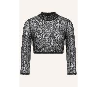 Dirndlbluse CALAH - Krüger Madl - 317072-000-0004 Schwarz/Schwarz - Gr. - 42