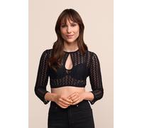 Dirndlbluse ERIJA - Krüger Collection - 216170-000-0004 Schwarz - Gr. - 48