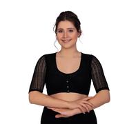 Dirndlbluse Kassandra schwarz 36