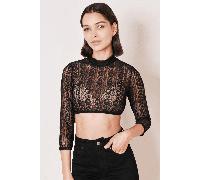 Dirndlbluse KATALINA - Krüger Madl - 311264-000-0004 Schwarz/Schwarz - Gr. - 44