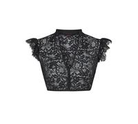 Dirndlbluse NINA VON C. "Dirndl-Bluse Flügelärmel Romy", Damen, Gr. 32, schwarz, Obermaterial: 87% Polyamid PA. 13% Elasthan EL., Blusen Dirndlbluse (40091306-32) schwarz