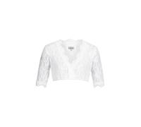 Dirndlbluse NÜBLER "Dirndlbluse 3/4 Arm Laura", Damen, Gr. 48, weiß, Obermaterial: 89% Polyacryl PAN recyc.. 11% Elasthan EL., Blusen Dirndlbluse (54225015-48) weiß