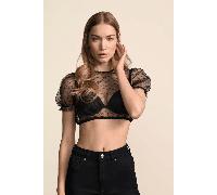 Dirndlbluse Serelina - Krüger Madl - 317071-000-0004 Schwarz/Schwarz - Gr. - 34
