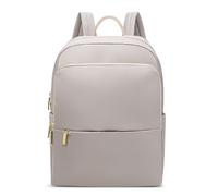 DIRRONA Damenrucksack Modern Leicht, Laptop Rucksack 14 Zoll Tagesrucksack Damen Elegant Rucksack Uni Rucksack Diebstahlsicher Damen Groß Arbeit Reisen Freizeit GeschäFt Sanftes Taupe