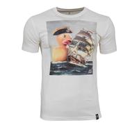 Dirty Velvet Herren T-Shirt Ducky-Weiss-XL