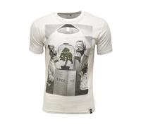 Dirty Velvet Herren T-Shirt Museum PIECE-Weiss-XL