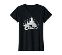 DISAGIO | Angst und Unmut Preisgünstiges Grafik-T-Shirt, Damen, Schwarz, S
