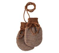 Disana 3410500 - Strick-Handschuhe Wolle haselnuß