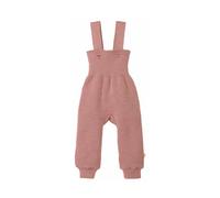 Disana Baby Hose mit Trägern Bio-Merinowolle rose Gr.86/92