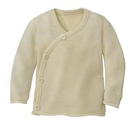 Disana Baby-Jacke Baby & Kinder - 100% Bio-Merino - atmungsaktiv, angenehm warm Unisex Gr. 50 - 92 - nachhaltig & fair - mit Wickelverschluss - Made in Germany