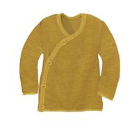 Disana Baby Jacke Bio-Merinowolle melange-curry-gold Gr.74/80