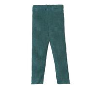 disana - Kid's Strick-Leggings Light - Leggings, Gr. 122-128, blau/türkis (Eukalyptus)