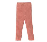 Disana Strick-Leggings Baby & Kinder - 100% Bio-Merino - atmungsaktiv, warm & weich - Unisex Gr. 62 - 140 - nachhaltig & fair dehnbar - Made in Germany | Softpink Gr. 122-128