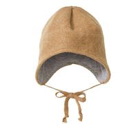 Disana Baby Kinder Walk Mütze kbT Schurwolle Karamell 02 (46-50 cm)