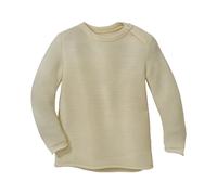 Disana Baby Pullover Bio-Merinowolle melange natur Gr. 62/68