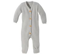disana Baby Strick-Overall reine Bio-Merinowolle Grau 50/56