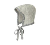 Disana Baby Strickmütze Bio-Merinowolle melange hellgrau Gr.1 (42-46 cm für 3-6 Monate)