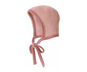 Disana Baby Strickmütze Bio-Merinowolle melange rose Gr.1 (42-46 cm, 3-6 Monate)