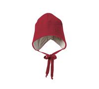 Disana Baby und Kinder Mütze Bio-Merinowolle bordeaux Gr.50-54