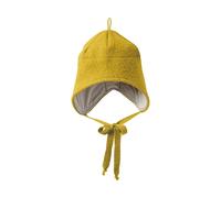 Disana Baby und Kinder Mütze Bio-Merinowolle curry Gr.46-50