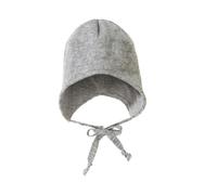 Disana Baby und Kinder Mütze Bio-Merinowolle hellgrau Gr.50-54