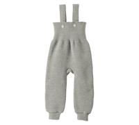 disana - Kid's Strick-Trägerhose - Overall, Gr. 50-56, grau (Grey)