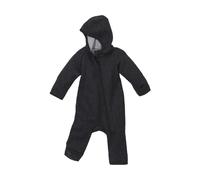 Disana Baby Walk-Overall mit Zipper Bio-Merinowolle anthrazit Gr.62/68