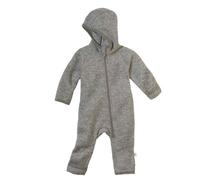 Disana Baby Walk Zipp Overall kbT-Merinowolle Grau 74/80