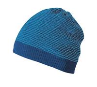 Disana Beanie aus 100% Bio-Merinoschurwolle (marine und blau, 01 (42-46 cm))
