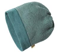 Disana Beanie Baby, Kind - 100% Bio-Merino - atmungsaktiv, bequem & weich - Unisex 42-54 cm - nachhaltig & fair - angenehme Wärme, Kopf an - Made in Germany | Eukalyptus-Jade Gr. 1