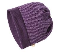 Disana Beanie Mütze Schurwolle kbT-Merinowolle Aubergine-Flieder Einheitsgröße (55-59 cm)