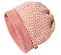 disana - Kid's Beanie - Mütze, Gr. 42 cm-46 cm 1, rosa (Softpink/Natur)