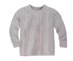 disana - gestrickter Leinen Pullover flieder 74/80