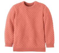 disana - Kid's Aran-Pullover - Wollpullover, Gr. 122-128, rot (Softpink)