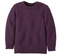 disana - Kid's Aran-Pullover - Wollpullover, Gr. 86-92, lila (Aubergine)