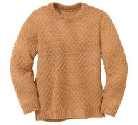 Disana Aran Pullover Karamell Gr. 98/104