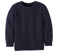 disana - Kid's Aran-Pullover - Wollpullover, Gr. 98-104, blau (Indigo)