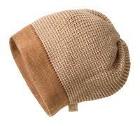 disana - Kid's Beanie - Mütze, Gr. 42 cm-46 cm 1, beige/braun (Karamell/Natur)
