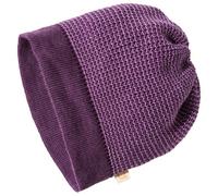 disana - Kid's Beanie - Mütze, Gr. 42 cm-46 cm 1, lila (Aubergine/Flieder)