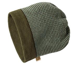 disana - Kid's Beanie - Mütze, Gr. 42 cm-46 cm 1, oliv (Oliv/Jade)