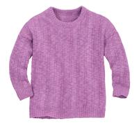 disana - Kid's Leinen-Pullover - Pullover, Gr. 110-116, lila (Flieder)